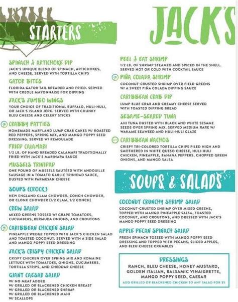 caribbean jack's daytona beach menu prices|caribbean jack's restaurant daytona beach.